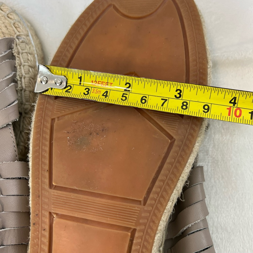Rebecca Minkoff Gabriel Huarache Platform Espadrille Sandals Size 8M - Picture 15 of 16